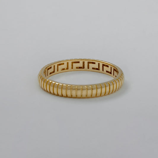 Diamond Cut Snake Ring - FJC