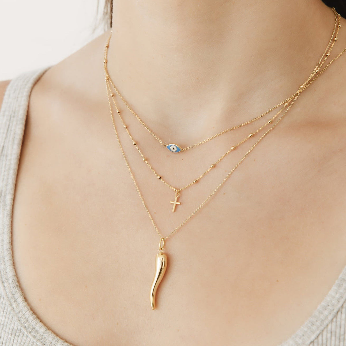 Evil Eye Necklace - FJC